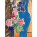 Reprodukcja obrazu Martwa natura z kwiatami, martwa natura z wazonem i postacią w półprofilu - Alexej von Jawlensky