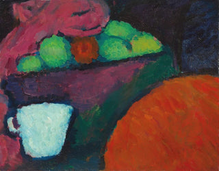Martwa natura z filiżanką - Alexej von Jawlensky — widok dzieła