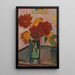 Martwa natura z kwiatami - Alexej von Jawlensky — oprawiony obraz na ścianie