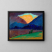 Letni wieczór w Murnau - Alexej von Jawlensky — oprawiony obraz na ścianie