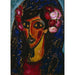 La Mantille bleue - Alexej von Jawlensky — widok dzieła