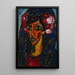 La Mantille bleue - Alexej von Jawlensky — oprawiony obraz na ścianie