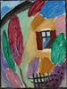 wariant z ogrodzeniem domu i ogrodu - Alexej von Jawlensky — widok dzieła