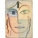 Reprodukcja obrazu Tête féminine - Alexej von Jawlensky