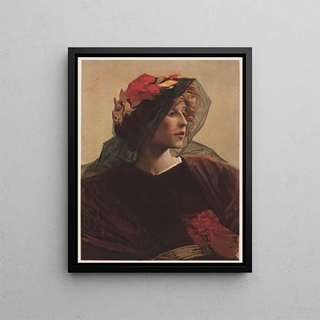 Imperia - Alfred-Pierre Agache — oprawiony obraz na ścianie