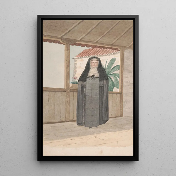 Reprodukcja obrazu Religijny Obraz Zakonu Świętej Klary - Alfred Diston