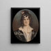 Mme Mary Cawse - Alfred Edward Chalon — oprawiony obraz na ścianie