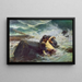 Pożegnanie - Alfred Guillou — oprawiony obraz na ścianie