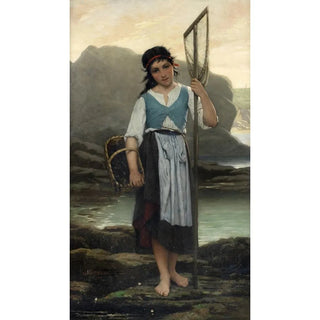 Reprodukcja obrazu Le Ramasseur de moules - Alfred Guillou