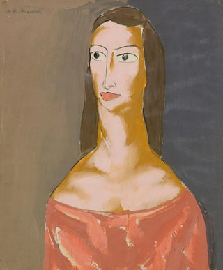 Alfred Henry Maurer - Head of a Girl.webp