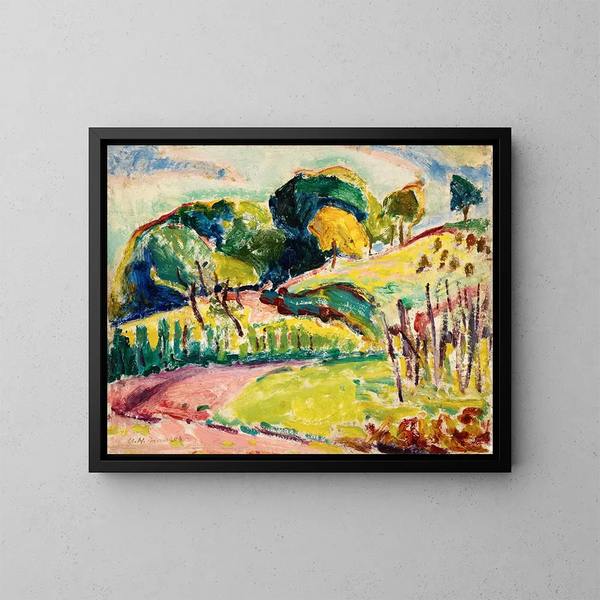 Collines - Alfred Henry Maurer — oprawiony obraz na ścianie