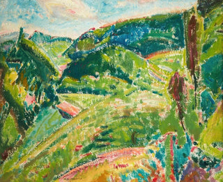 pejzażowy - Alfred Henry Maurer — widok dzieła
