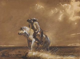 Le novice perdu - Alfred Jacob Miller — widok dzieła