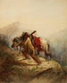 Le Scalp-Lock - Alfred Jacob Miller — widok dzieła