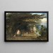 Taras Haddon Hall - Alfred Joseph Woolmer — oprawiony obraz na ścianie