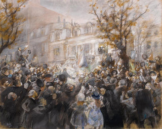 Uroczystość setnej rocznicy Victor Hugo - Alfred Philippe Roll — widok dzieła
