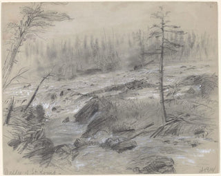 Les Dalles de Saint-Louis - Alfred Rudolph Waud — widok dzieła