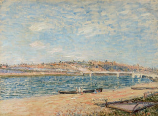 Alfred Sisley - La Berge  SaintMamms.webp