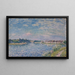 La Seine à Saint-Mammès le soir - Alfred Sisley — oprawiony obraz na ścianie