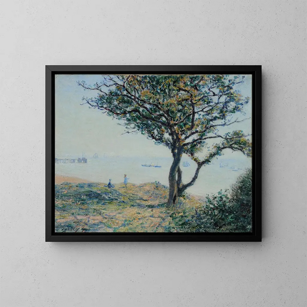 La rade de Cardiff - Alfred Sisley — oprawiony obraz na ścianie