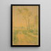 Reprodukcja obrazu pejzaż z drzewami - Alfred Sisley