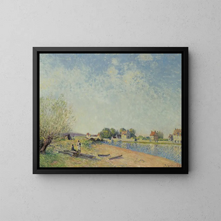 Alfred Sisley - Le Canal Du Loing  SaintMamms.webp