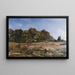 Lisière de la forêt de Fontainebleau - Alfred Sisley — oprawiony obraz na ścianie