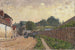 Marly-le-Roi - Alfred Sisley — widok dzieła