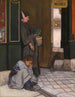 La mendicité tolérée - Alfred Stevens — widok dzieła