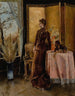 La Neige - Alfred Stevens — widok dzieła