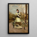 Reprodukcja obrazu La Parisienne - Alfred Stevens