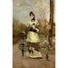 Reprodukcja obrazu La Parisienne - Alfred Stevens