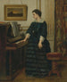 L'absence - Alfred Stevens — widok dzieła