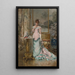 Czekanie - Alfred Stevens — oprawiony obraz na ścianie
