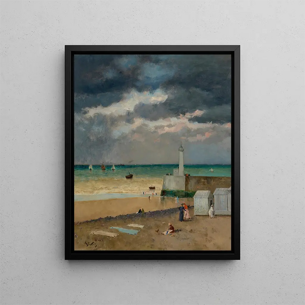 Le Transport - Alfred Stevens — oprawiony obraz na ścianie