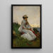 Reprodukcja obrazu Zadumany - Alfred Stevens