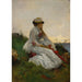 Reprodukcja obrazu Zadumany - Alfred Stevens