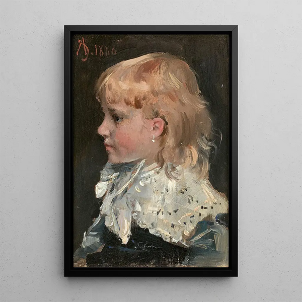 Reprodukcja obrazu Portret Alice Gamby - Alfred Stevens