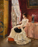 Rêverie - Alfred Stevens — widok dzieła