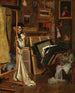 Le Psyché Mon Studio - Alfred Stevens — widok dzieła