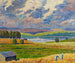 Krajobraz Padasjoki - Alfred William Finch — widok dzieła