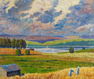 Krajobraz Padasjoki - Alfred William Finch — widok dzieła