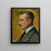 Portret artysty Magnusa Enckella - Alfred William Finch — oprawiony obraz na ścianie