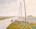 Droga do Nieuport - Alfred William Finch — widok dzieła