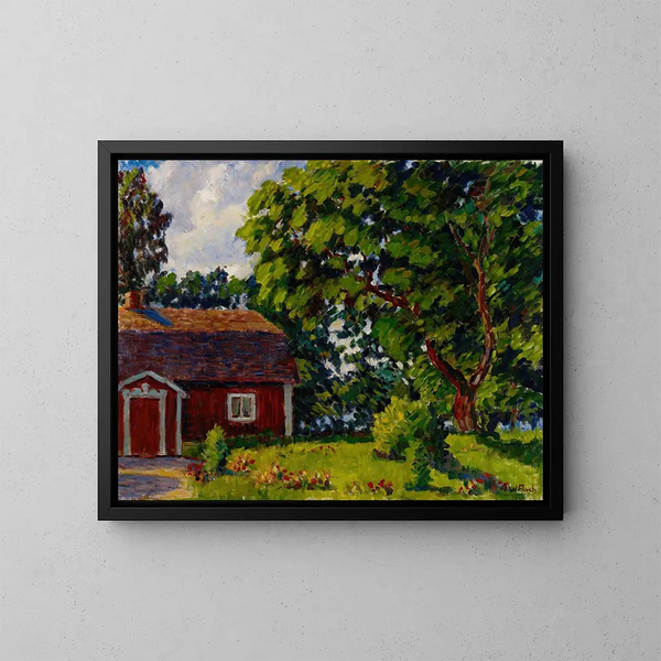 Muzeum Urajrvi - Alfred William Finch — oprawiony obraz na ścianie