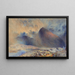 Le mont Snowdon à travers les nuages qui se dissipent - Alfred William Hunt — oprawiony obraz na ścianie