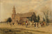 Stara cerkiew w Bruton w Wirginii, w czasach lorda Dunmore - Alfred Wordsworth Thompson — widok dzieła