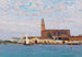 Widok katedry w Chioggia - Alfred Zoff — widok dzieła