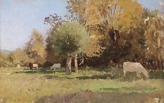 Alfred Zoff - Sommerlandschaft mit Khen.webp
