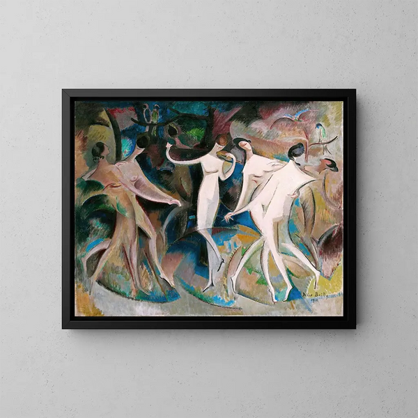 Fantazyjne piękności - Alice Bailly — oprawiony obraz na ścianie
